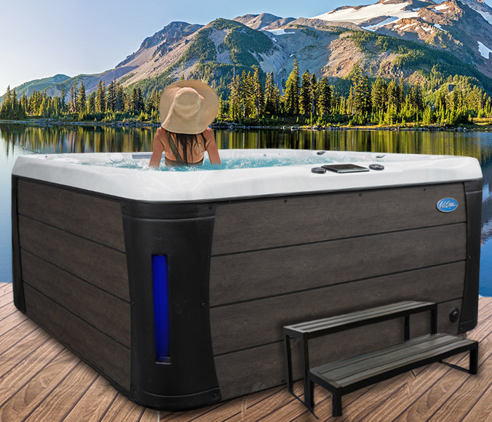 Calspas hot tub being used in a family setting - hot tubs spas for sale Anaheim